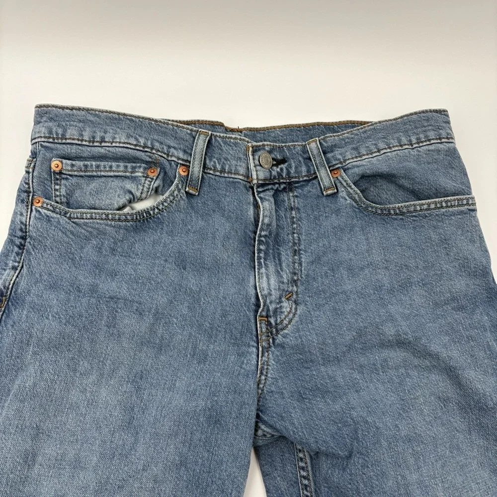 Levis 511 Slim Fit Jeans Mens 34x34 Blue Wash Cotton Stretch Denim Pants